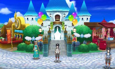pokemon moon festival plaza|sun and moon facilities.